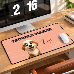 Personalized 1-3 Dogs Mouse Pad with Custom Names | 89Prints