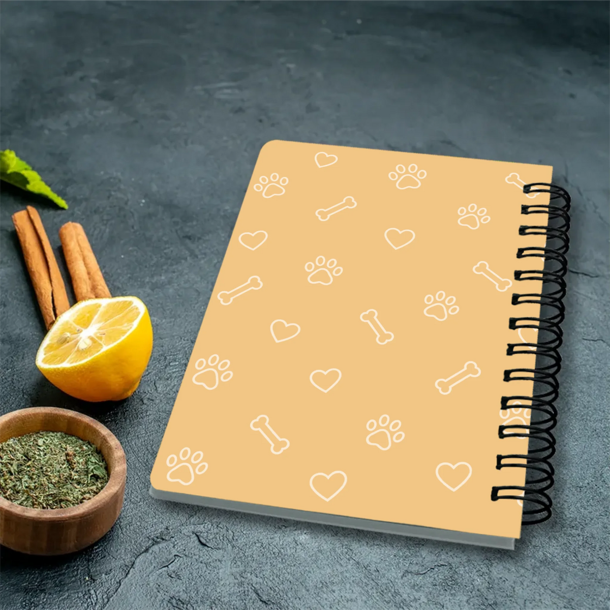 Personalized Dog Spiral Bound Journal – I Do What I Want