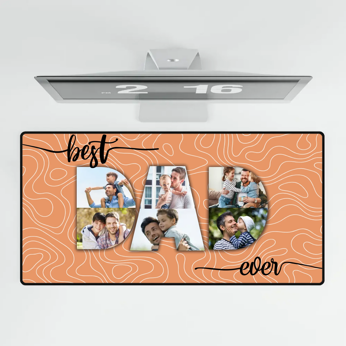 Personalized Dad Photo Mouse Pad – Custom Gift for Dad | 89Prints