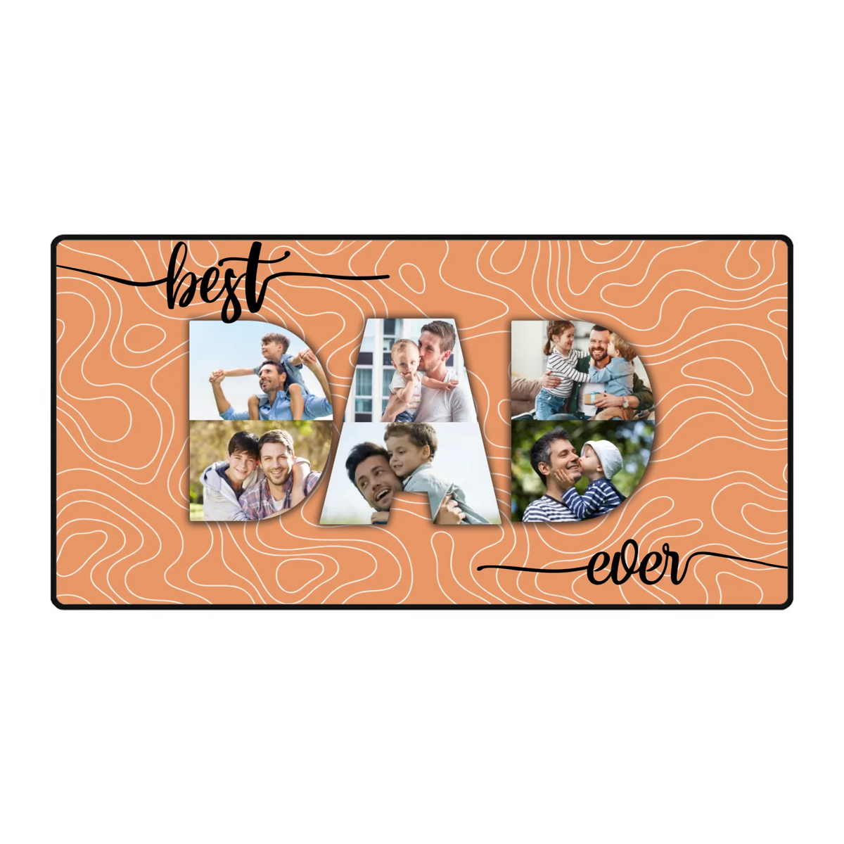 Personalized Dad Photo Mouse Pad – Custom Gift for Dad | 89Prints