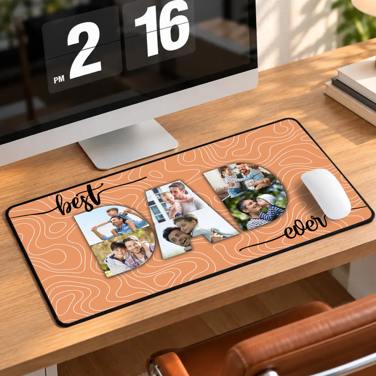 Personalized Dad Photo Mouse Pad – Custom Gift for Dad | 89Prints