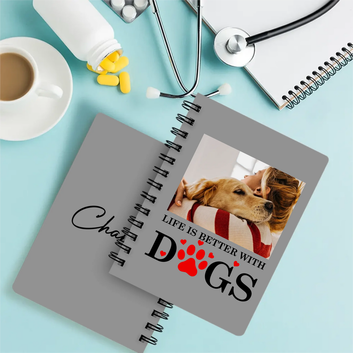Life Is Better With Dogs Custom Photo Journal | 89Prints