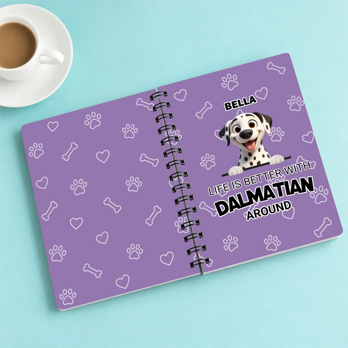 Personalized Dog Journal – Life Is Better With a Dog Around