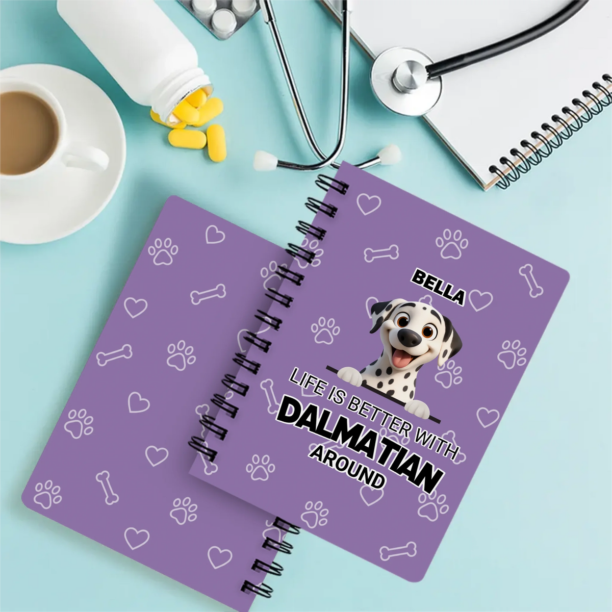 Personalized Dog Journal – Life Is Better With a Dog Around