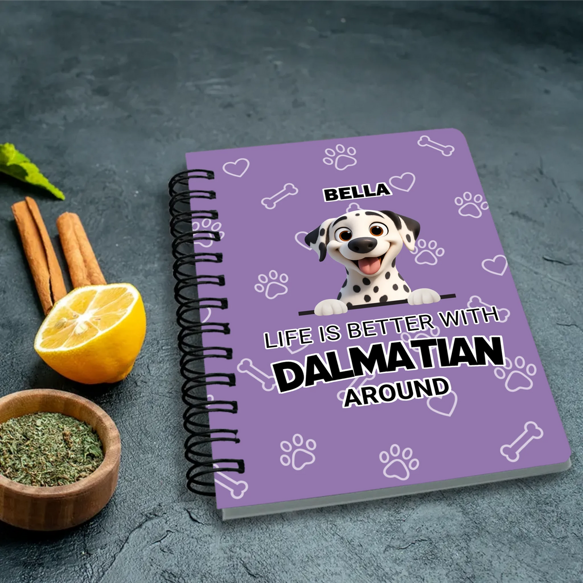 Personalized Dog Journal – Life Is Better With a Dog Around