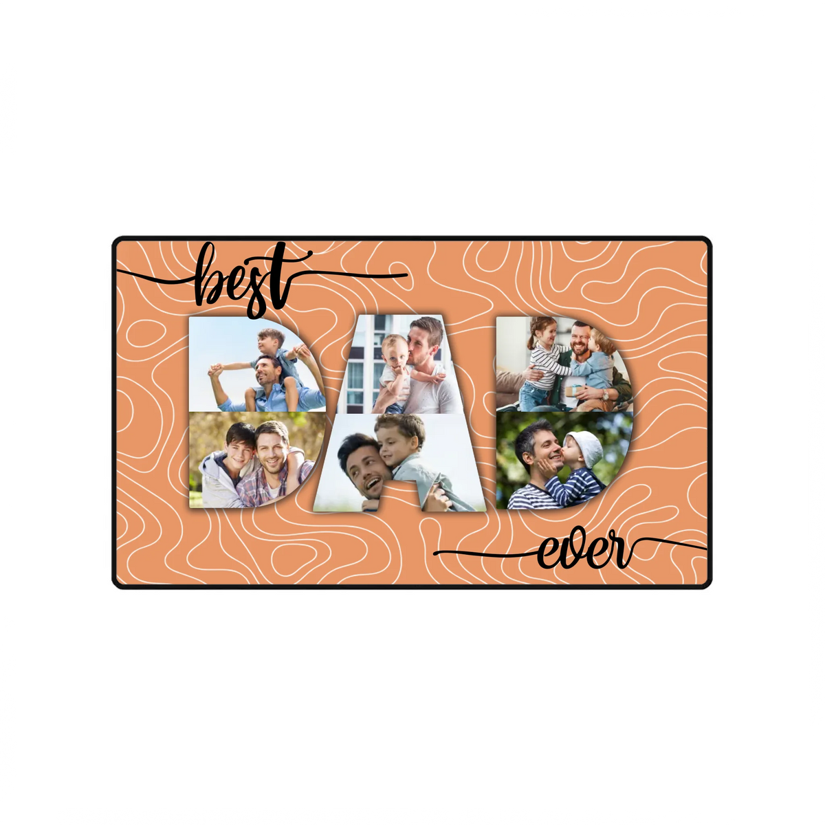 Personalized Dad Photo Mouse Pad – Custom Gift for Dad | 89Prints