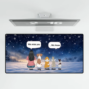 Personalized Dog Memorial Mouse Pad – Pet Remembrance Gift | 89Prints