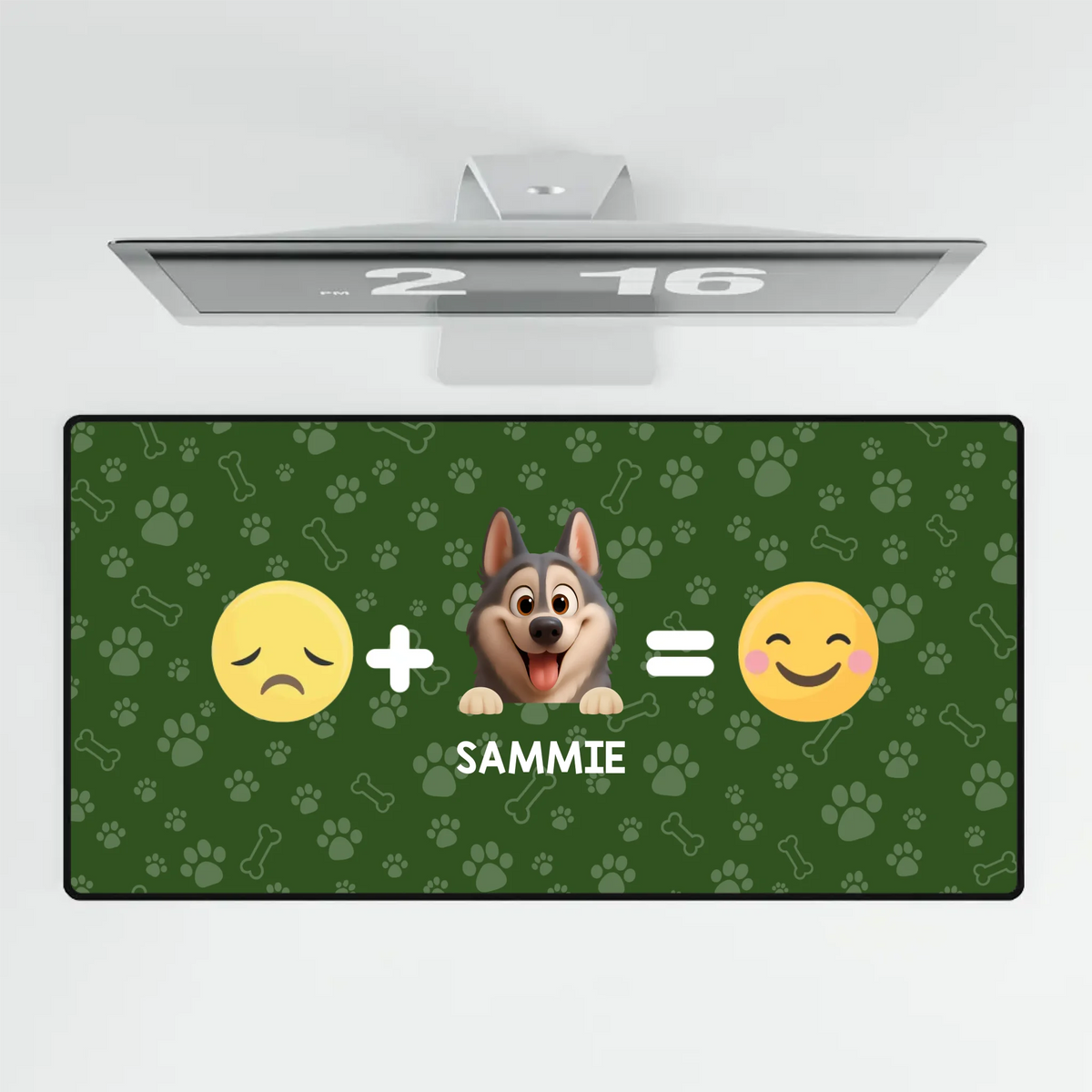Personalized Dog & Cat Mouse Pad with Custom Pet Name | 89Prints