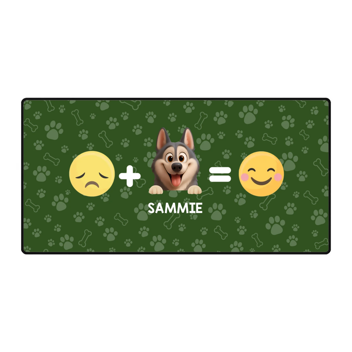 Personalized Dog & Cat Mouse Pad with Custom Pet Name | 89Prints