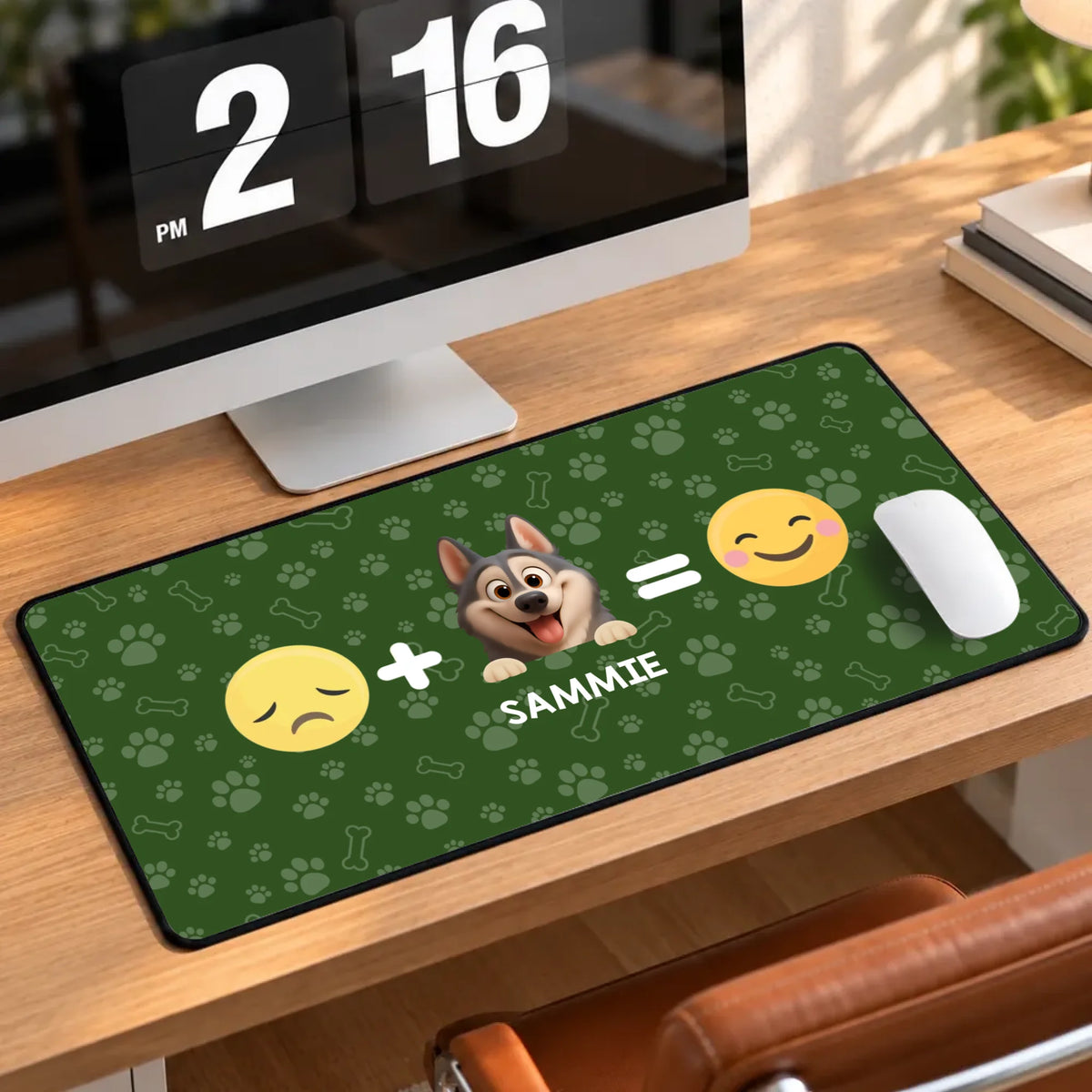 Personalized Dog & Cat Mouse Pad with Custom Pet Name | 89Prints