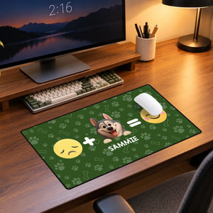 Personalized Dog & Cat Mouse Pad with Custom Pet Name | 89Prints