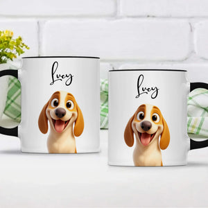 Personalized Dog Mug with Name – Custom Dog Gift | 89Prints