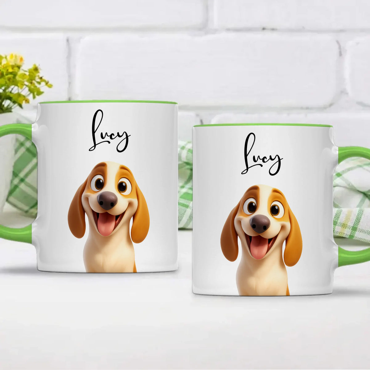 Personalized Dog Mug with Name – Custom Dog Gift | 89Prints