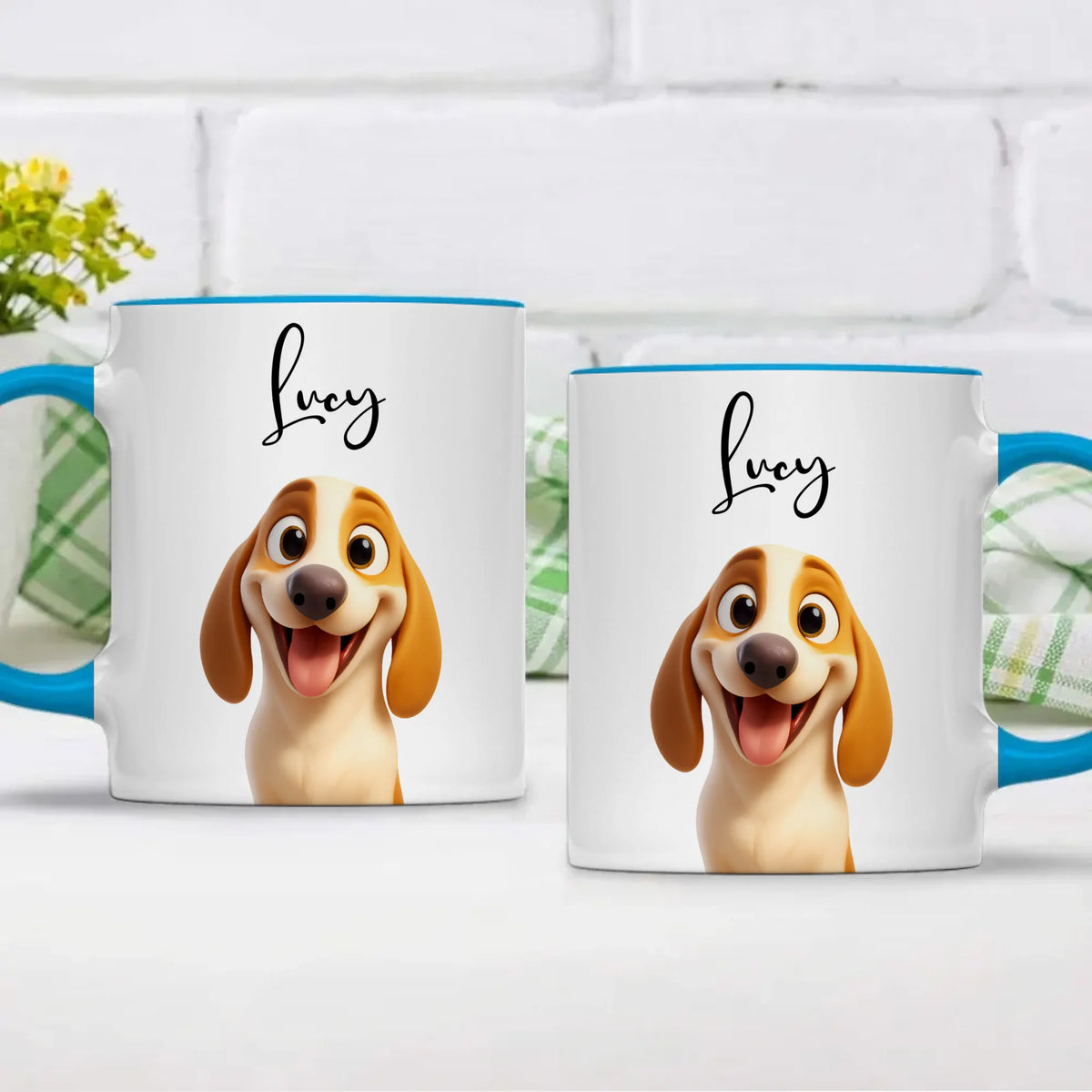 Personalized Dog Mug with Name – Custom Dog Gift | 89Prints