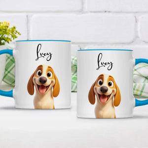 Personalized Dog Mug with Name – Custom Dog Gift | 89Prints