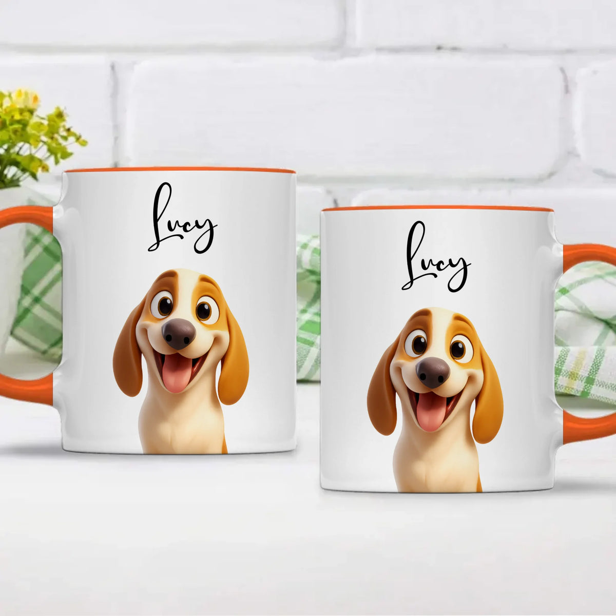 Personalized Dog Mug with Name – Custom Dog Gift | 89Prints