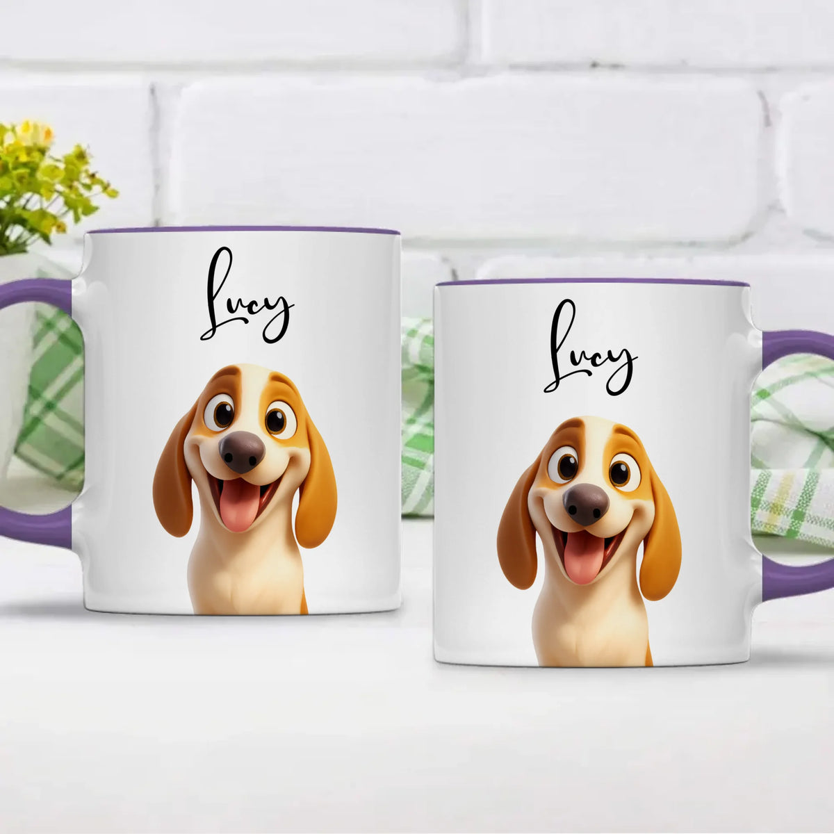Personalized Dog Mug with Name – Custom Dog Gift | 89Prints