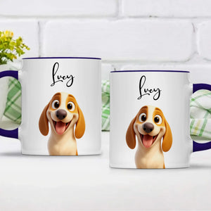 Personalized Dog Mug with Name – Custom Dog Gift | 89Prints