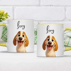 Personalized Dog Mug with Name – Custom Dog Gift | 89Prints