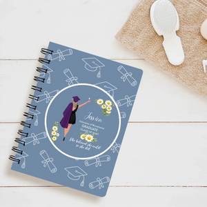 Personalized Graduation Journal – She Believed She Could