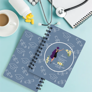 Personalized Graduation Journal – She Believed She Could