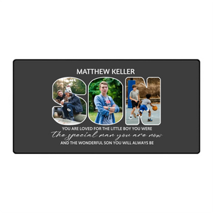 Personalized Son Large Mouse Pad – Custom Photo Gift | 89Prints