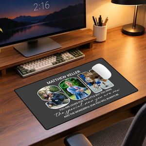 Personalized Son Large Mouse Pad – Custom Photo Gift | 89Prints