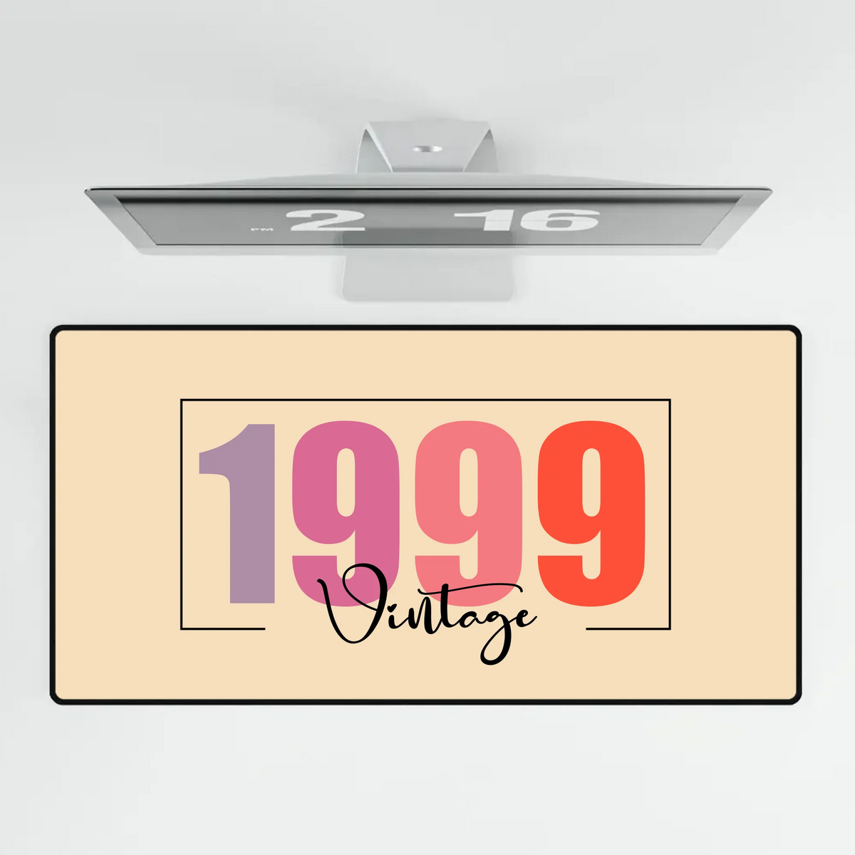 Personalized Vintage Birth Year Mouse Pad – Retro Gift | 89Prints