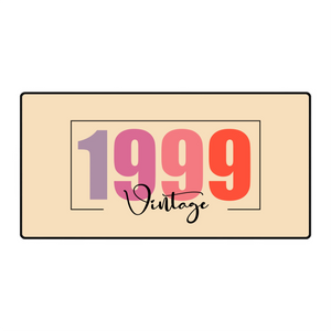 Personalized Vintage Birth Year Mouse Pad – Retro Gift | 89Prints