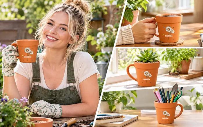 Custom ceramic plant pot mug 60a25887 48d9 43d3 8f38 4786461493ed