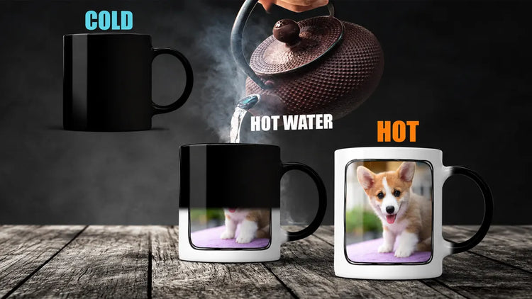 Personalized Color Changing Magic Mugs by 89Prints
