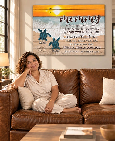 Personalized canvas mom gifts feedback