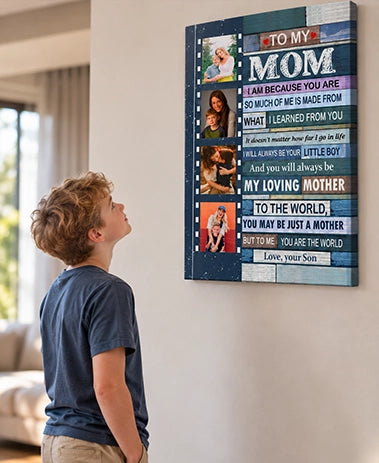 Personalized canvas mom gifts review