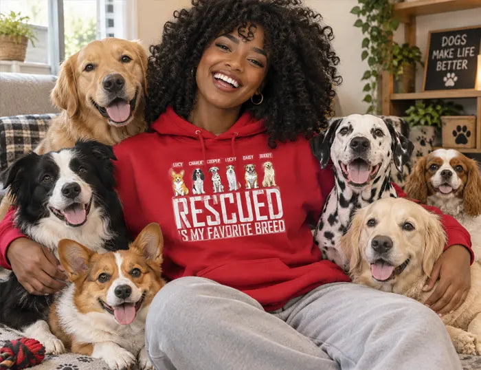 Personalized dog lover gifts by breed