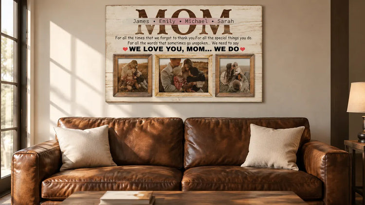 Personalized Mom Canvas By 89Prints