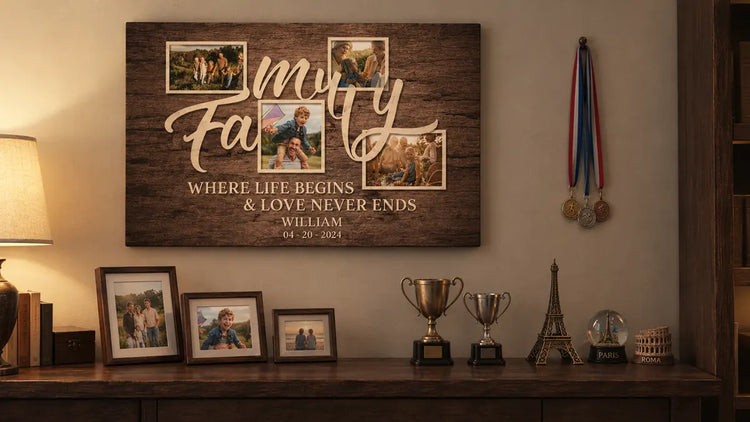 Personalized Canvas Wall Art by 89Prints