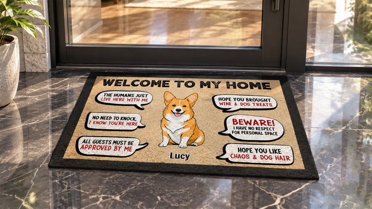 Customized Doormats by 89Prints