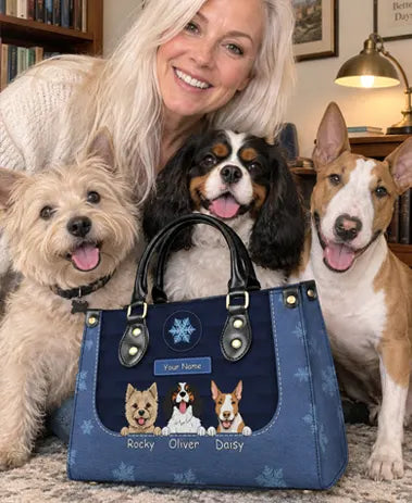Personalized leather handbag review
