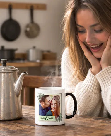Personalized magic mug feedback